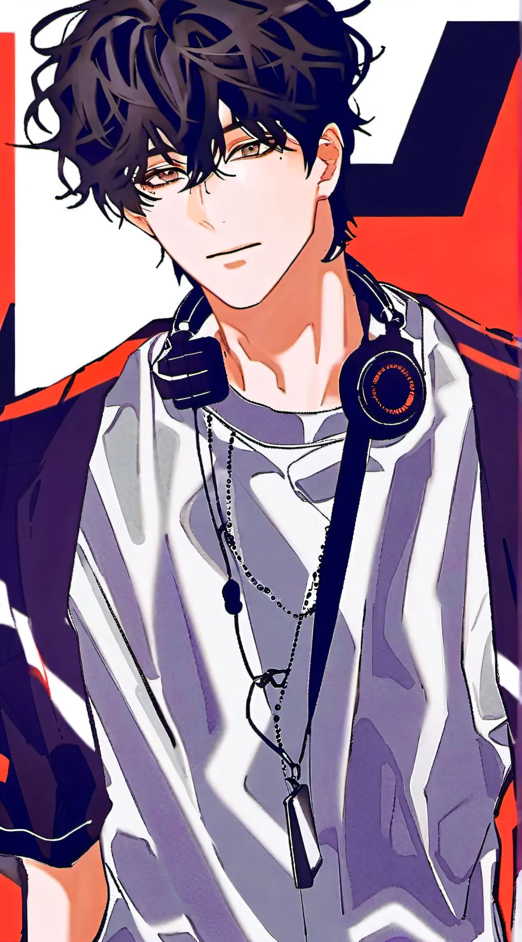 ai character: °•Ash•° background