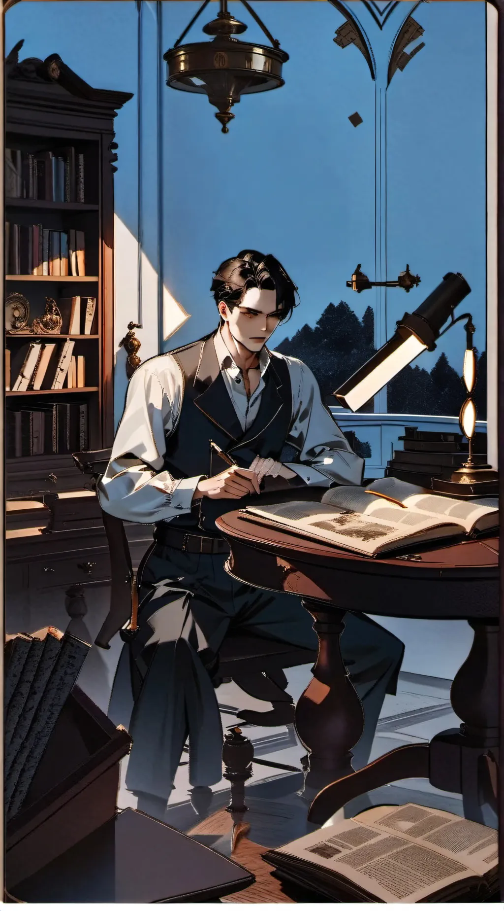 ai character: Edward background