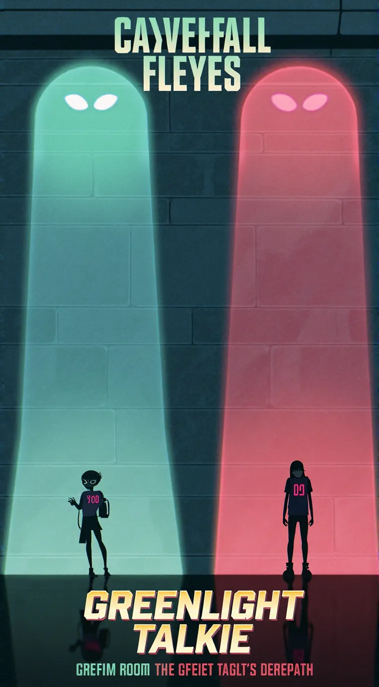 ai character: The Greenlighter background