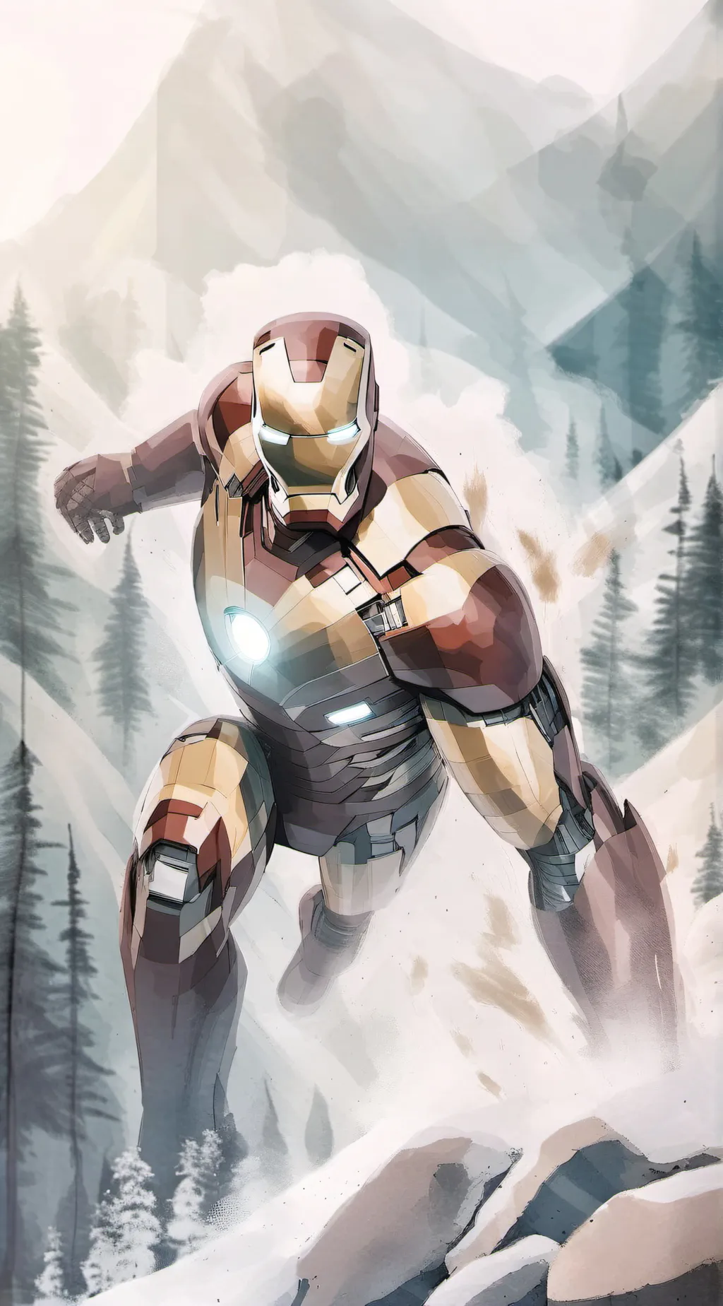 ai character: Avengers 4 background
