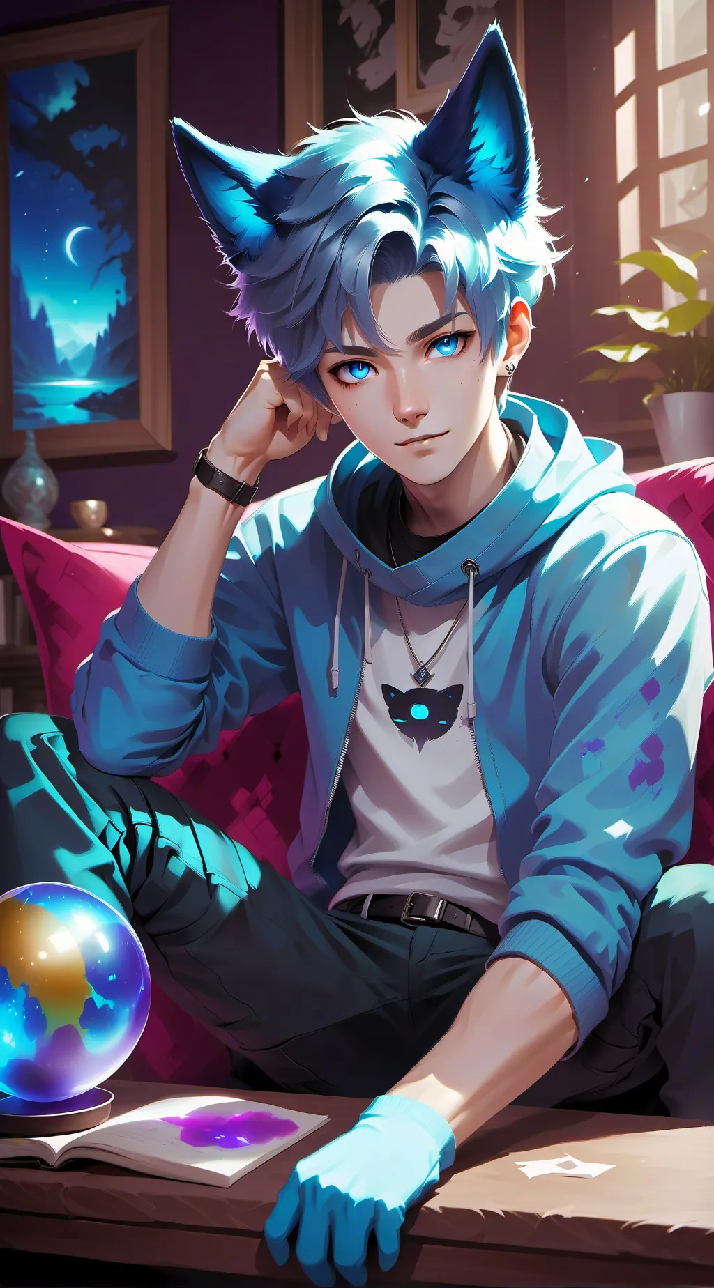 ai character: Max (your brother) background