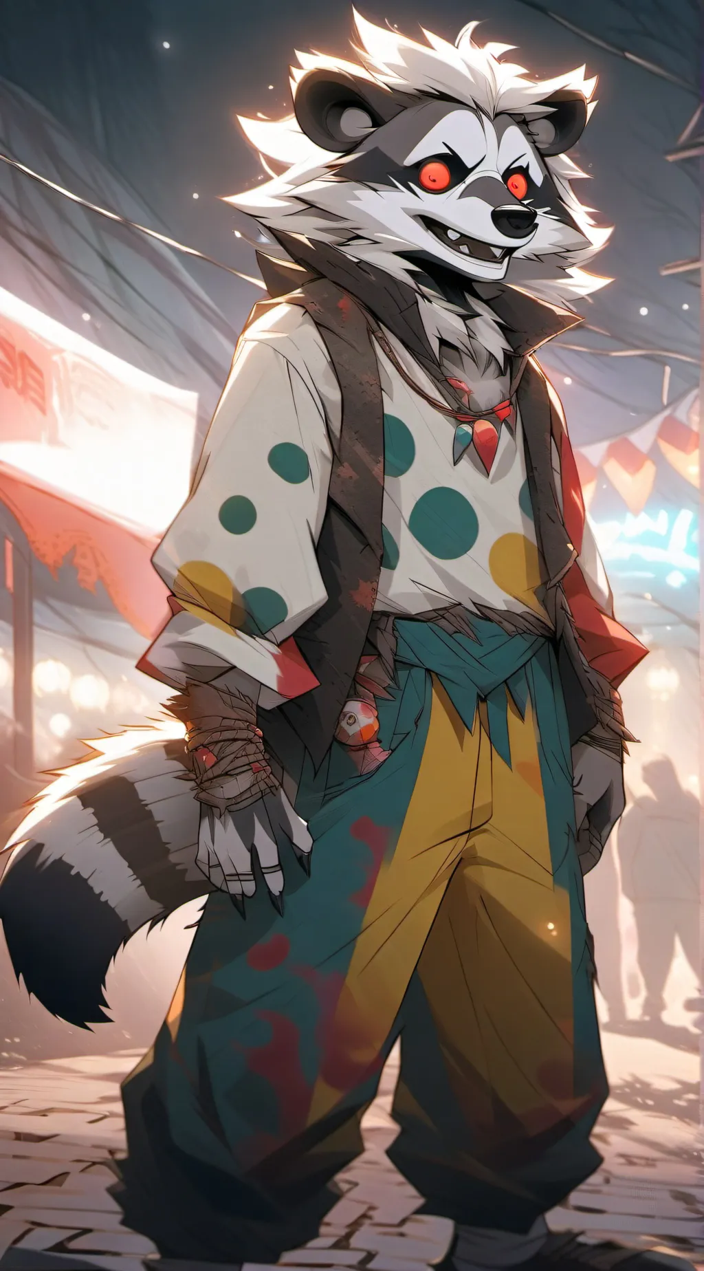 ai character: Frankie background
