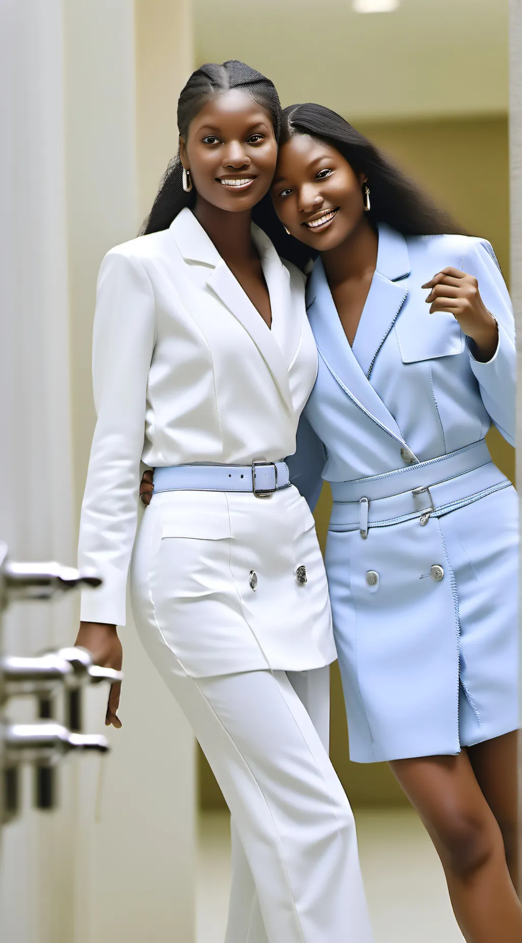 ai character: A friend group 🎀 background