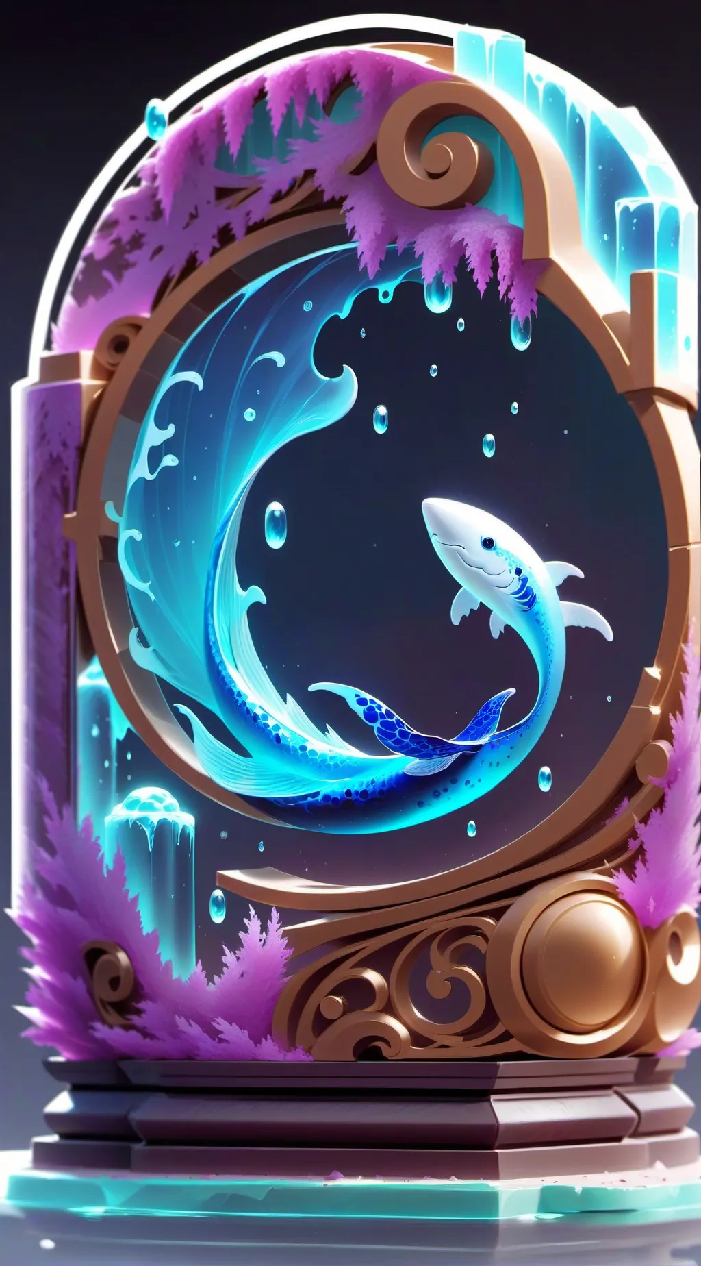 ai character: sea art AI  background