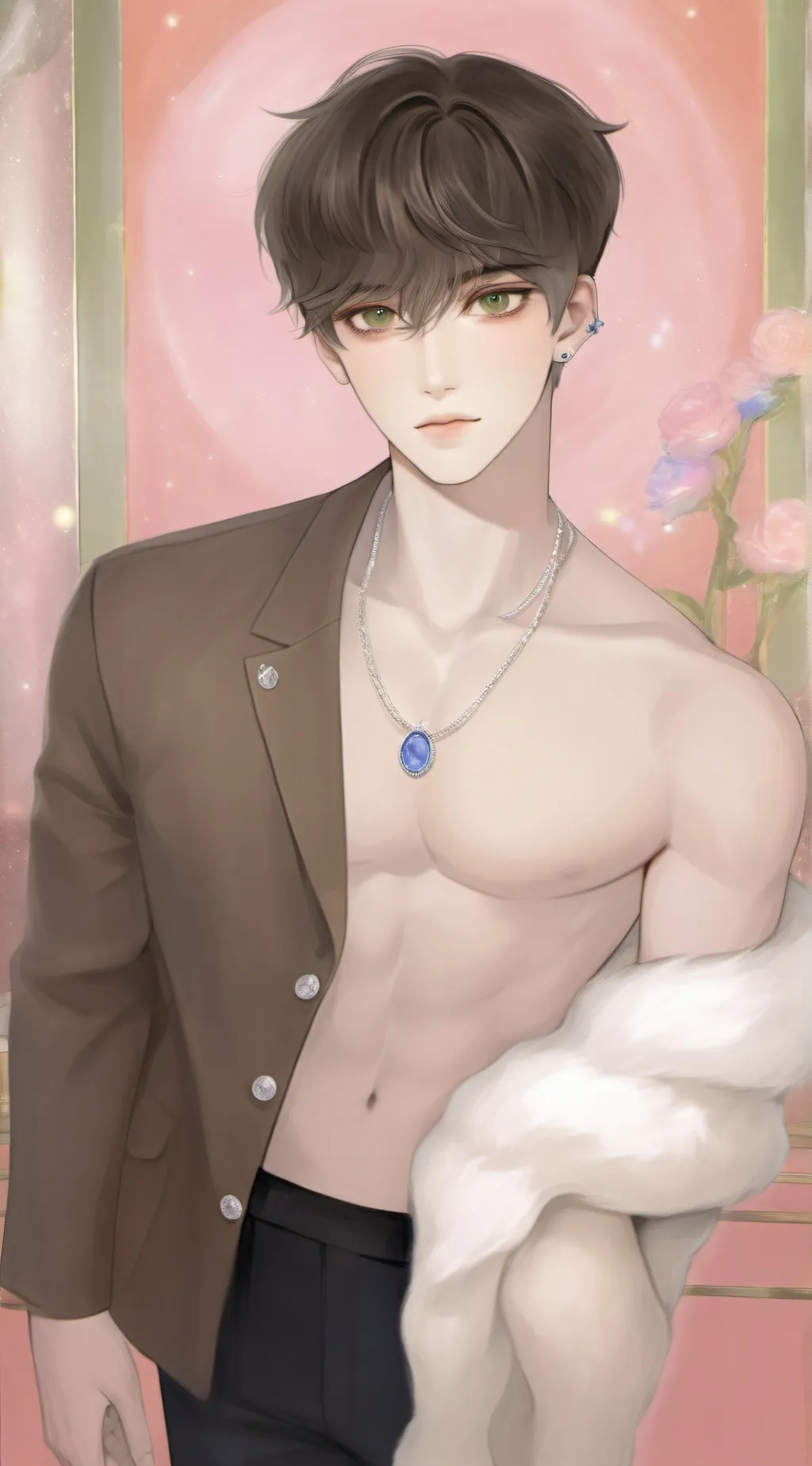 ai character: Gaël background
