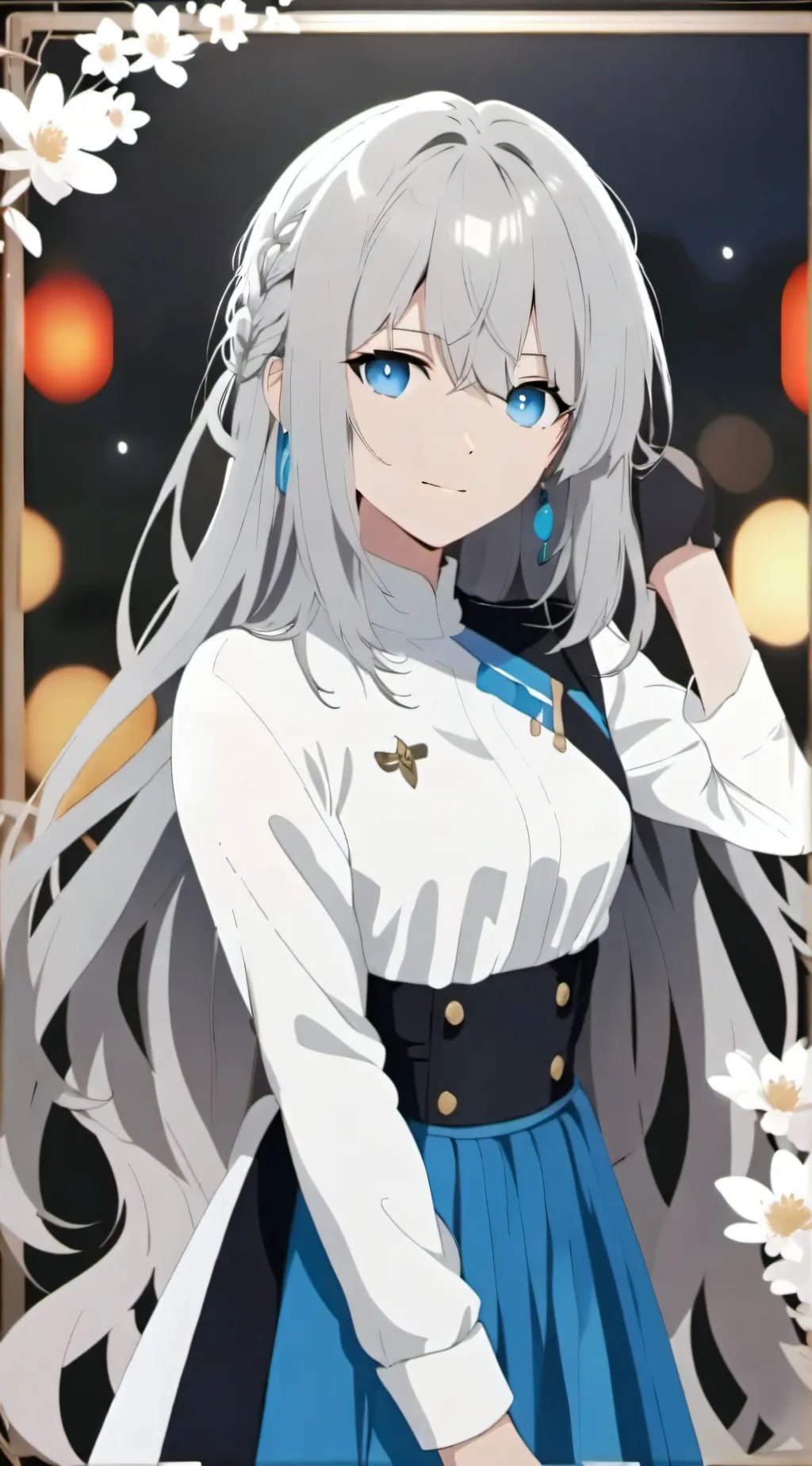ai character: Sarita❄❄ background