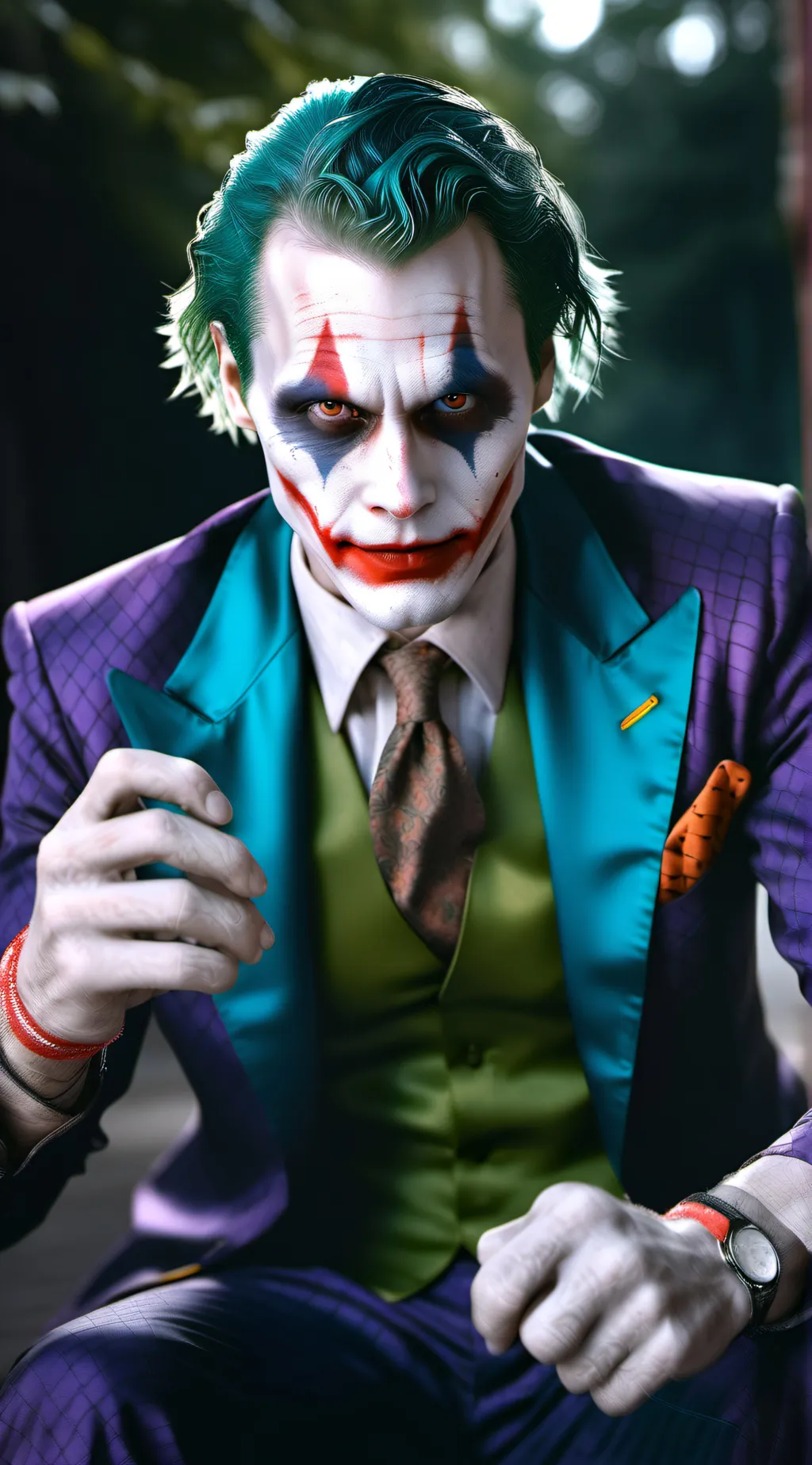 ai character: Joker background