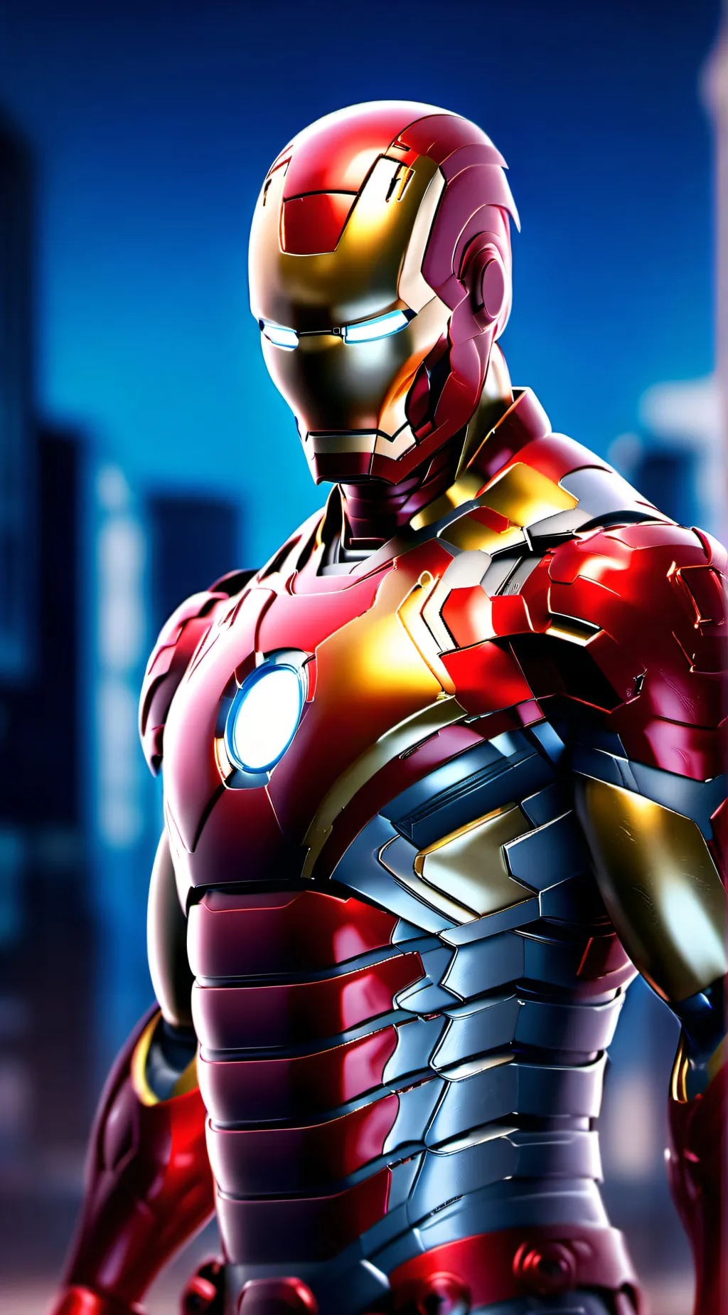 ai character: iron man background