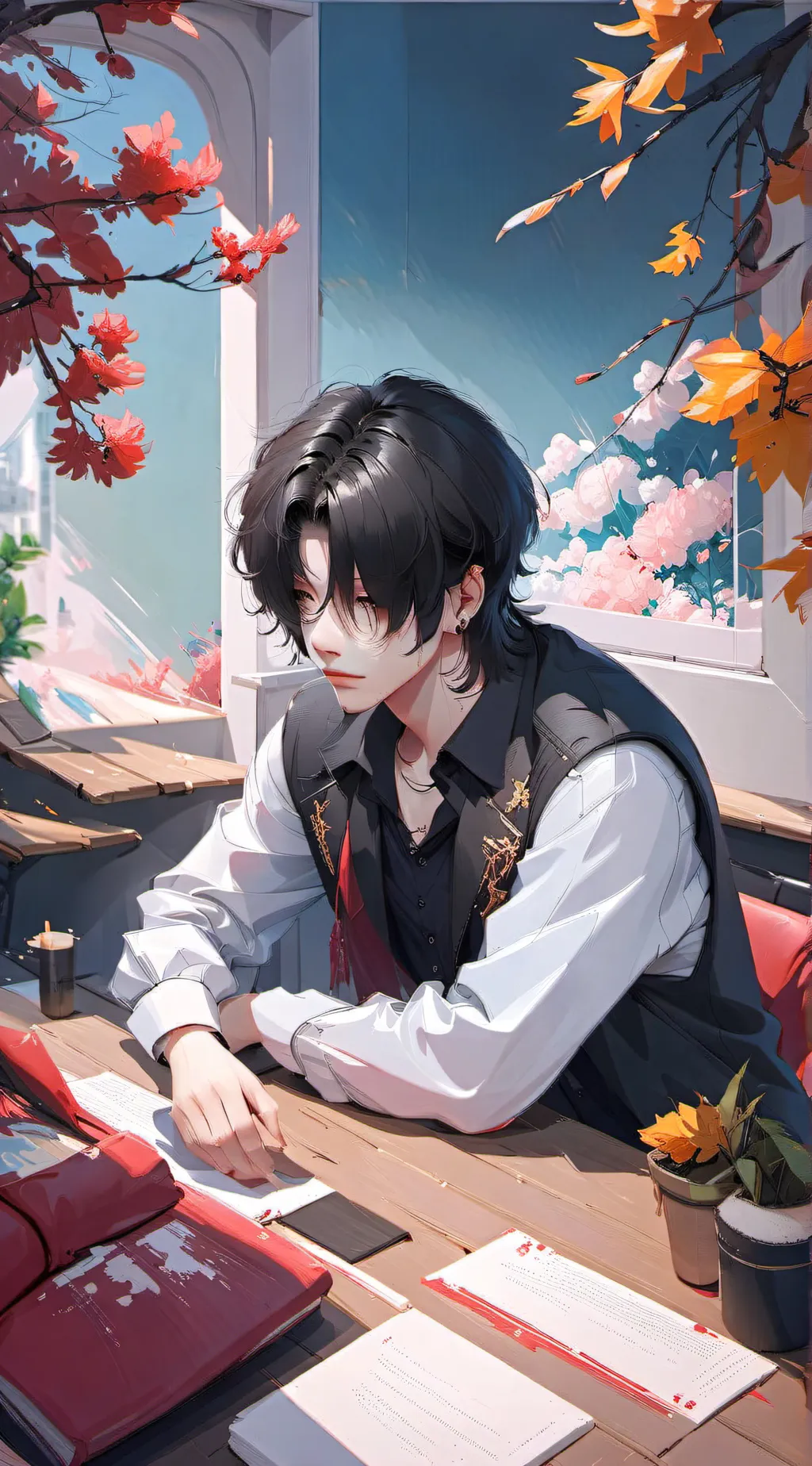 ai character: Nico background
