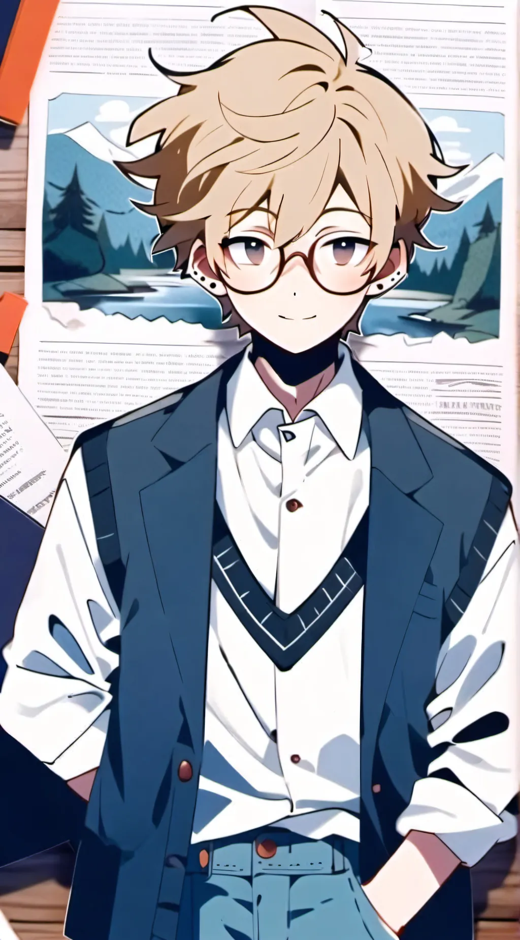 ai character: Alex  background