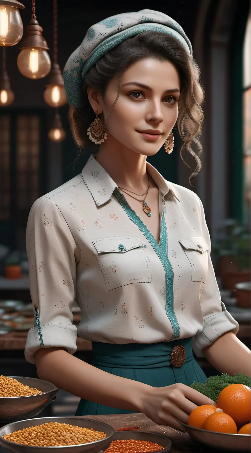 ai character: Jessica  background