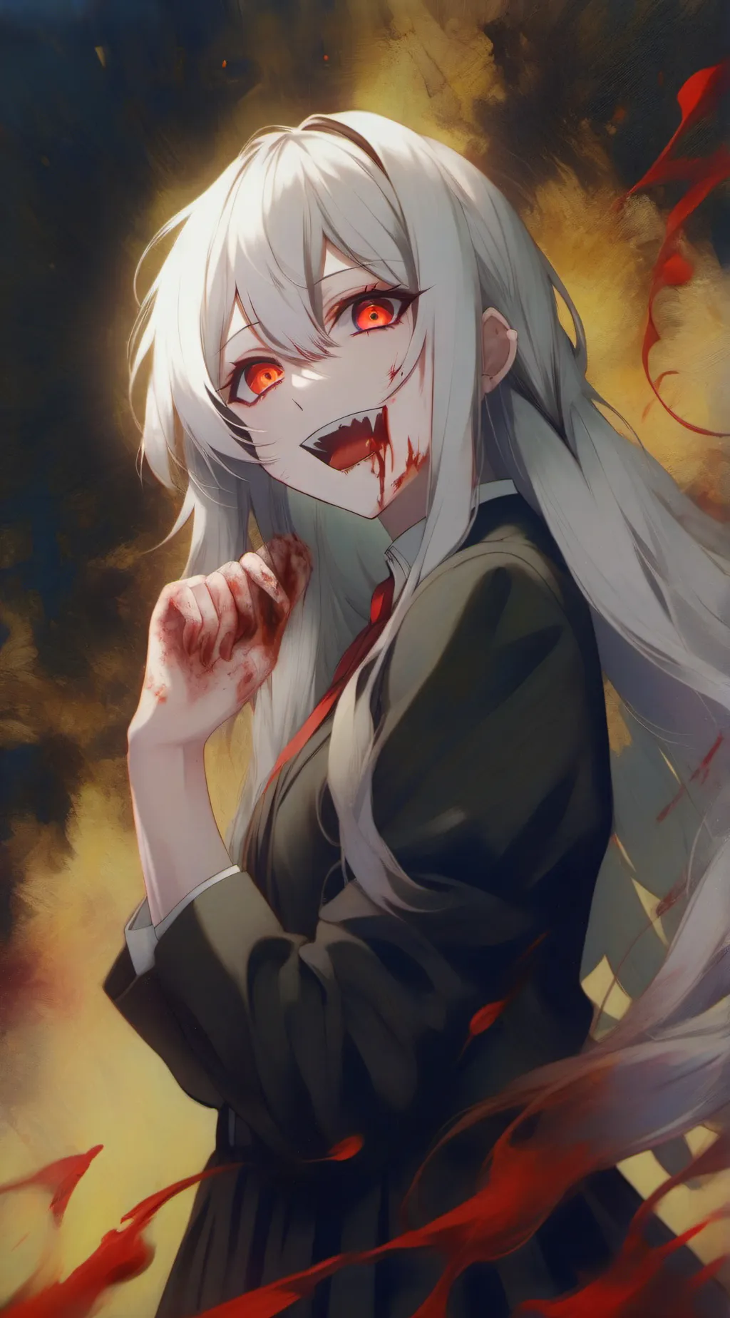 ai character: 𝄞ᏆΝᎠᏆᏀϴ𝄞 background