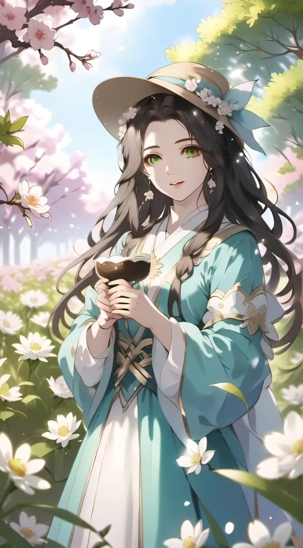 ai character: Hana background