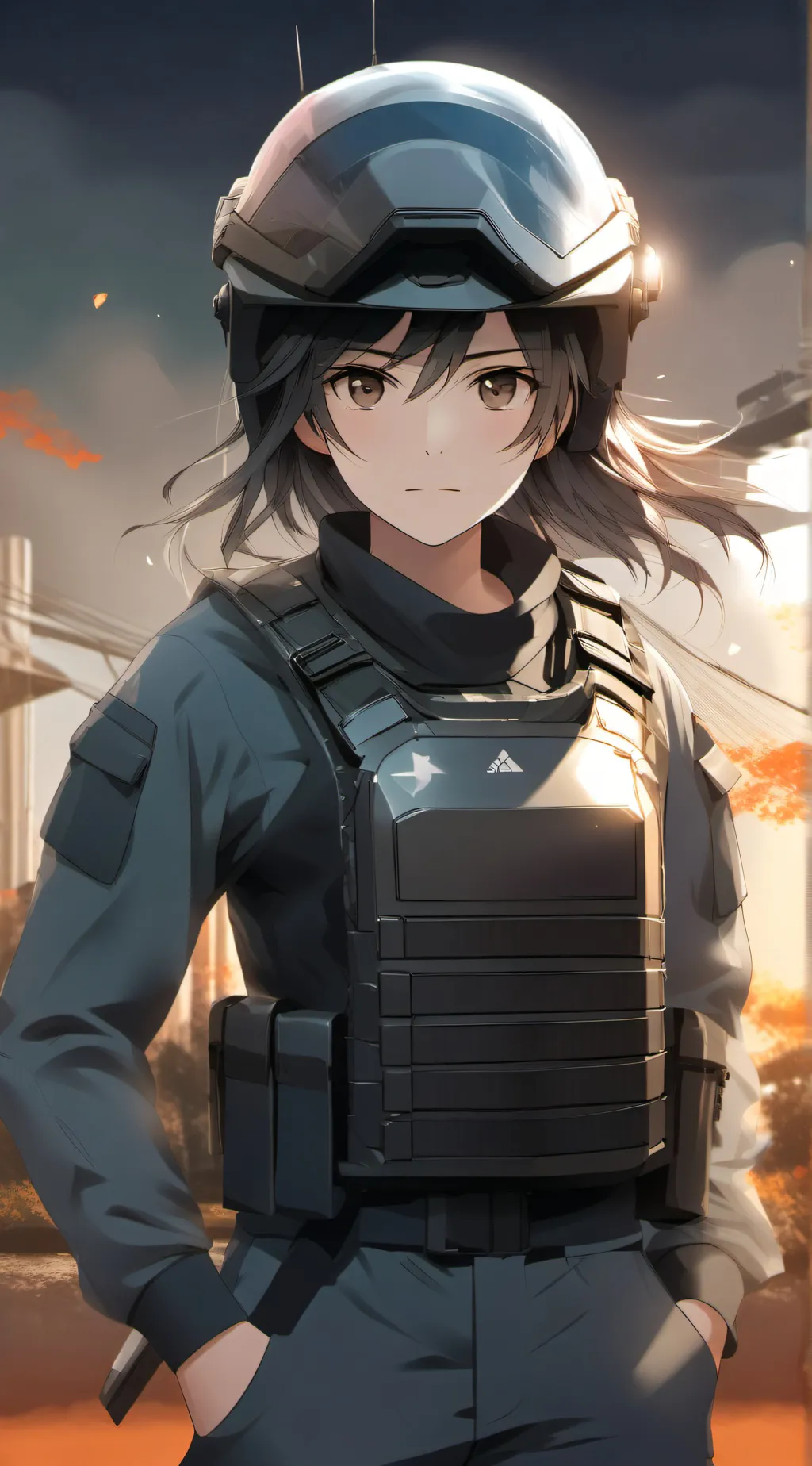 ai character: Hazel v2 background