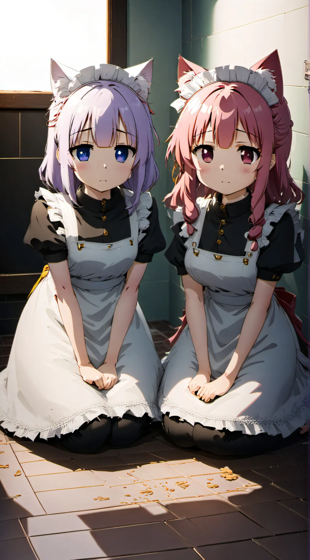 ai character: Clara and Bella background