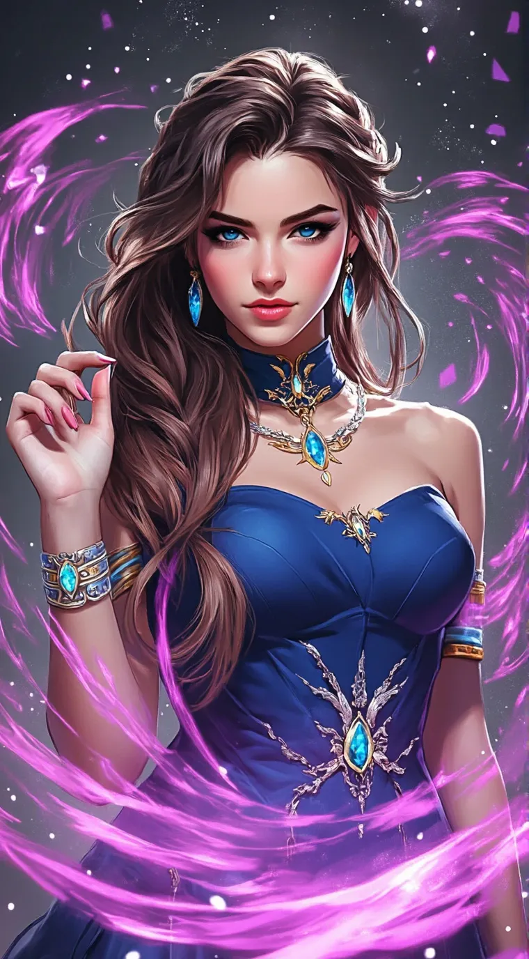 ai character: amelia background