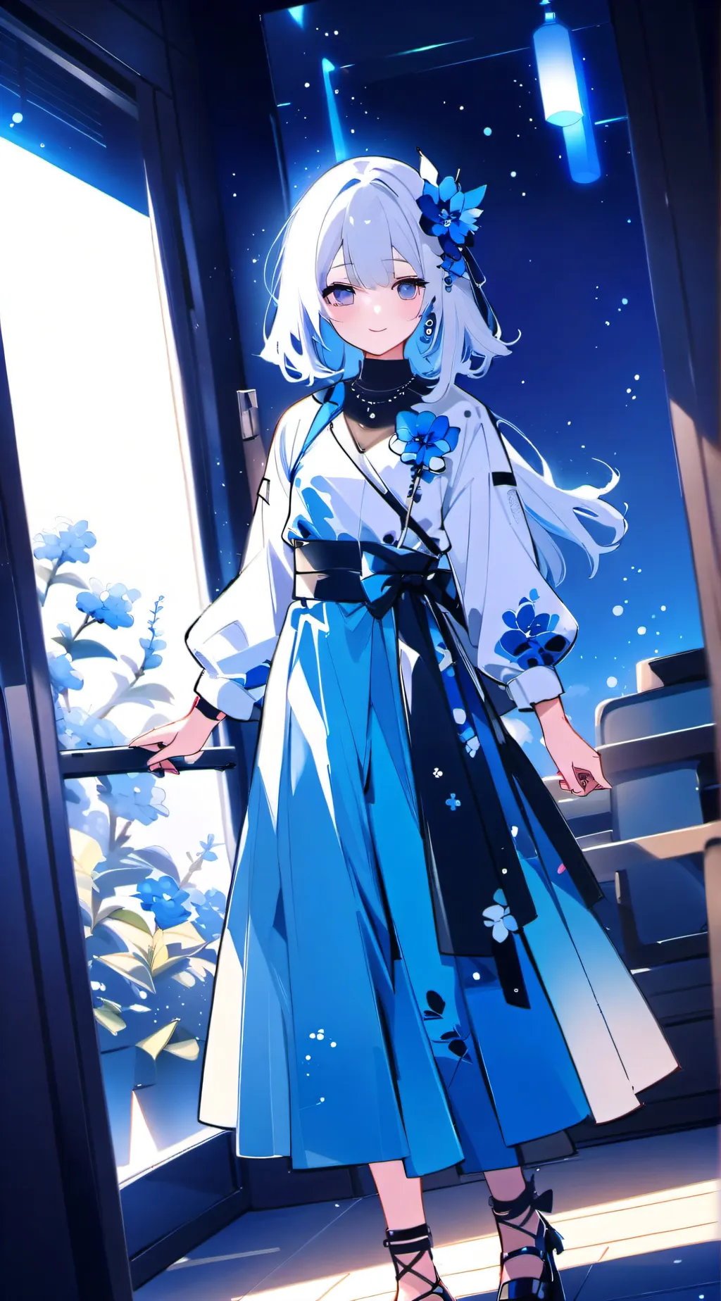 ai character: viky background