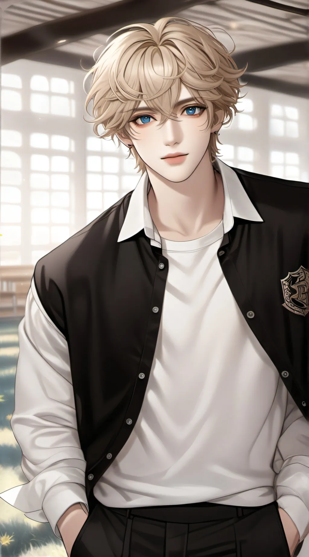 ai character: Adam background