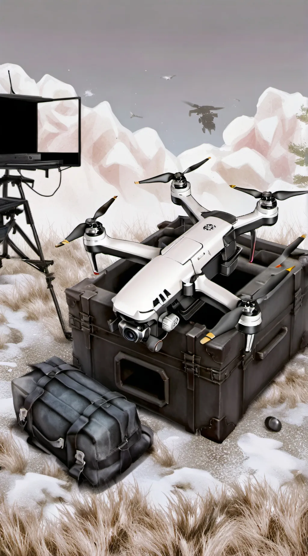 ai character: Droneieripe  background