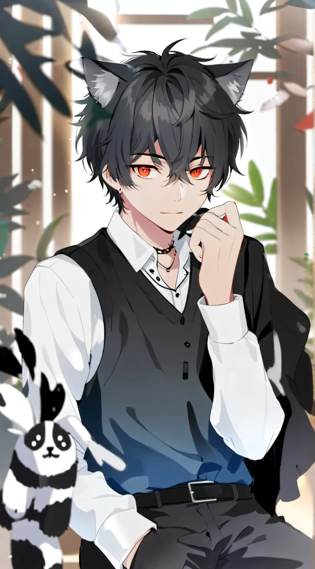 ai character: you poo background