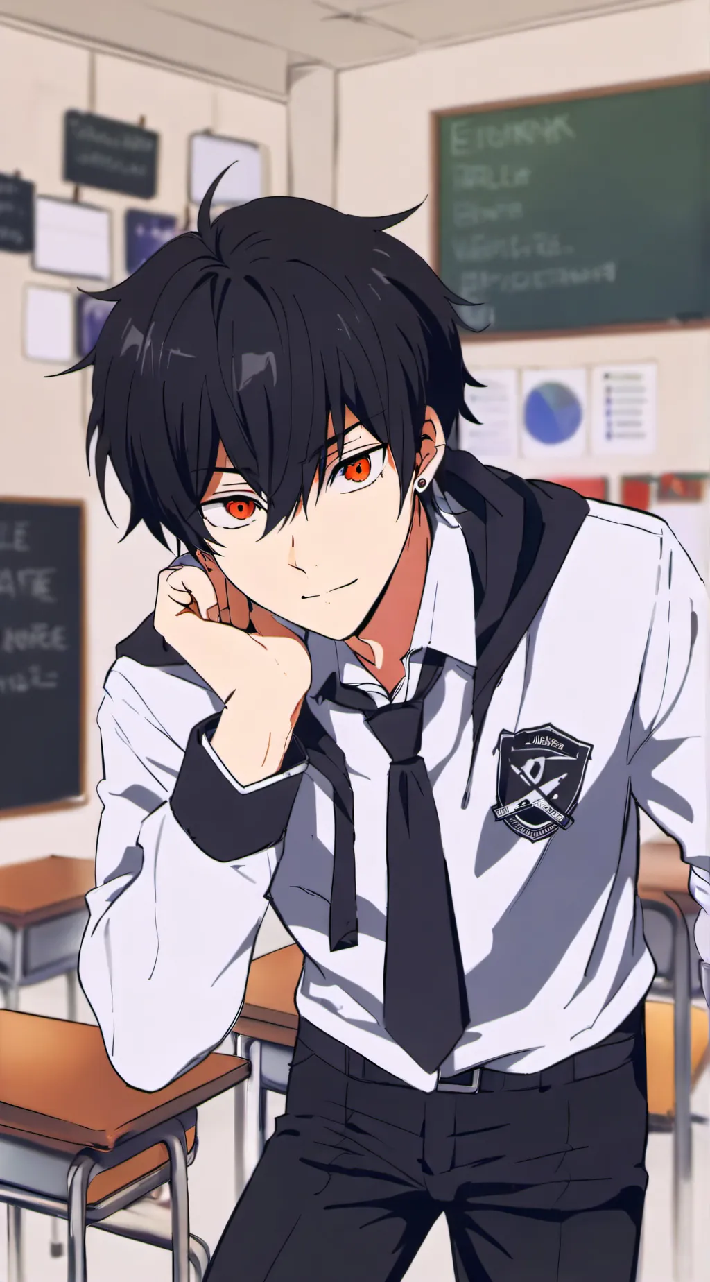 ai character: Megumi Kyousuke background