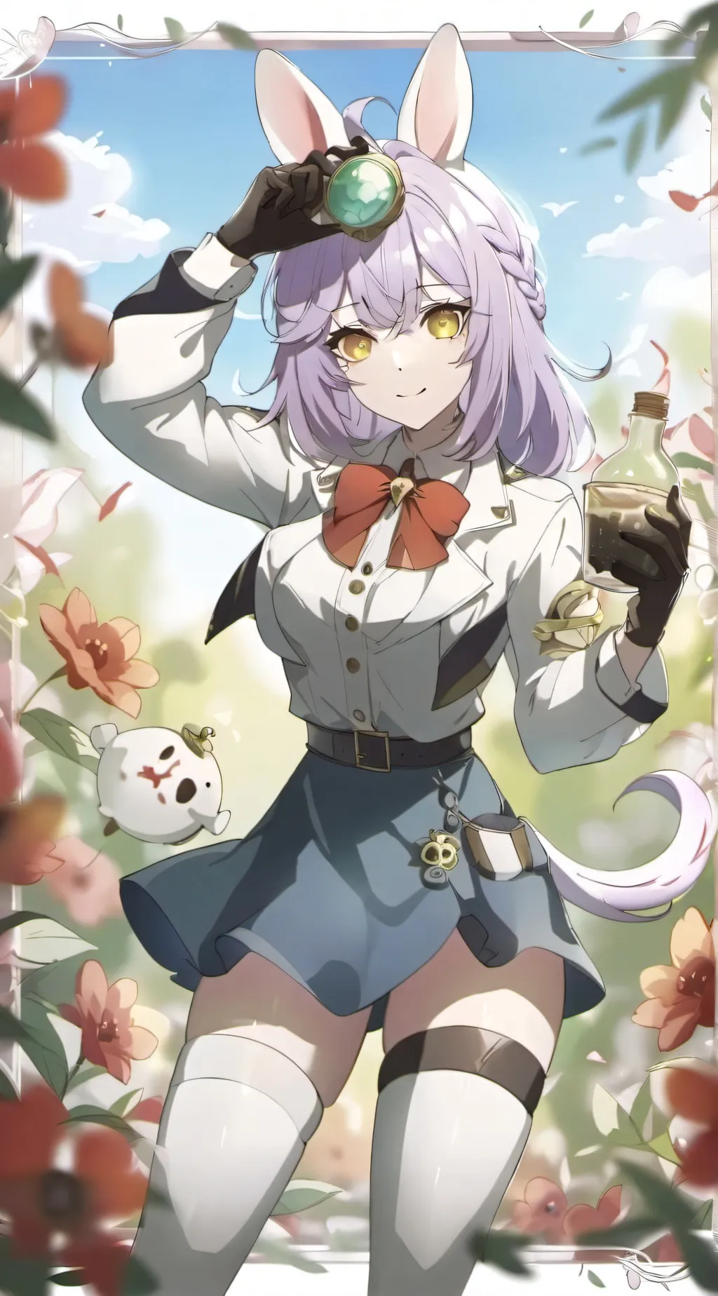 ai character: Dr Channel background