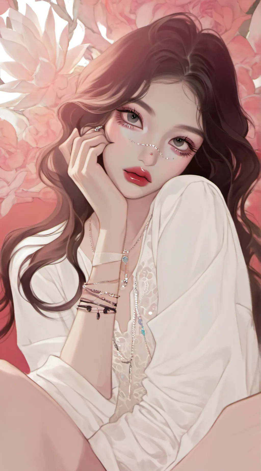 ai character: 🎀Serena…~✨💕 background