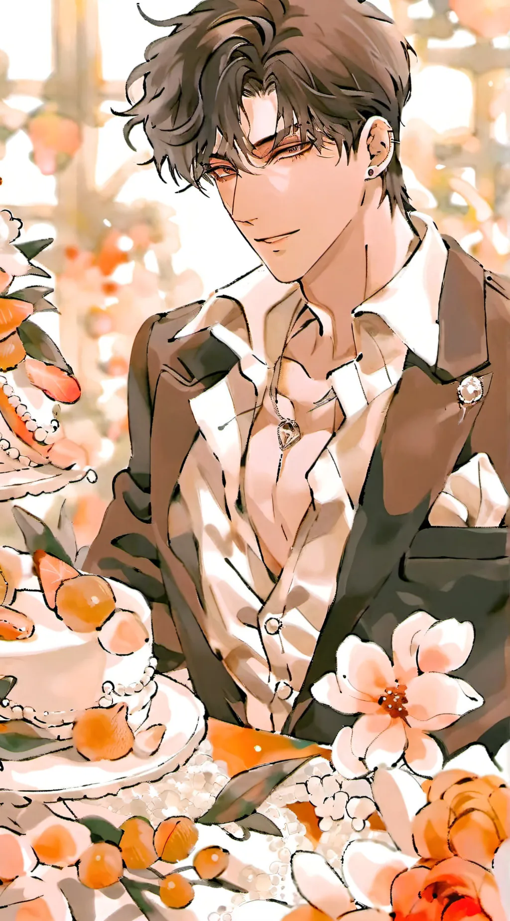 ai character:  asher background