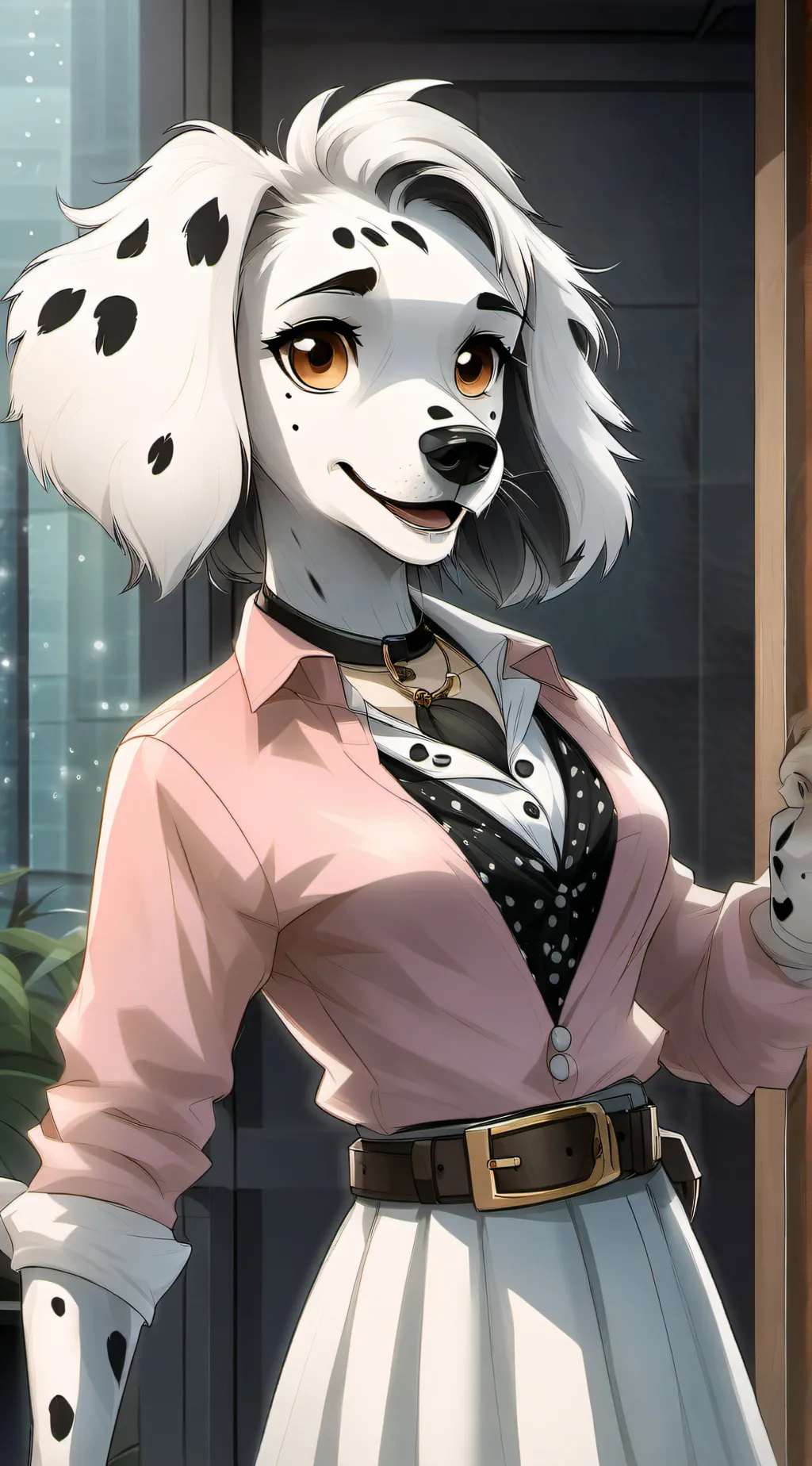 ai character: Daisy  background