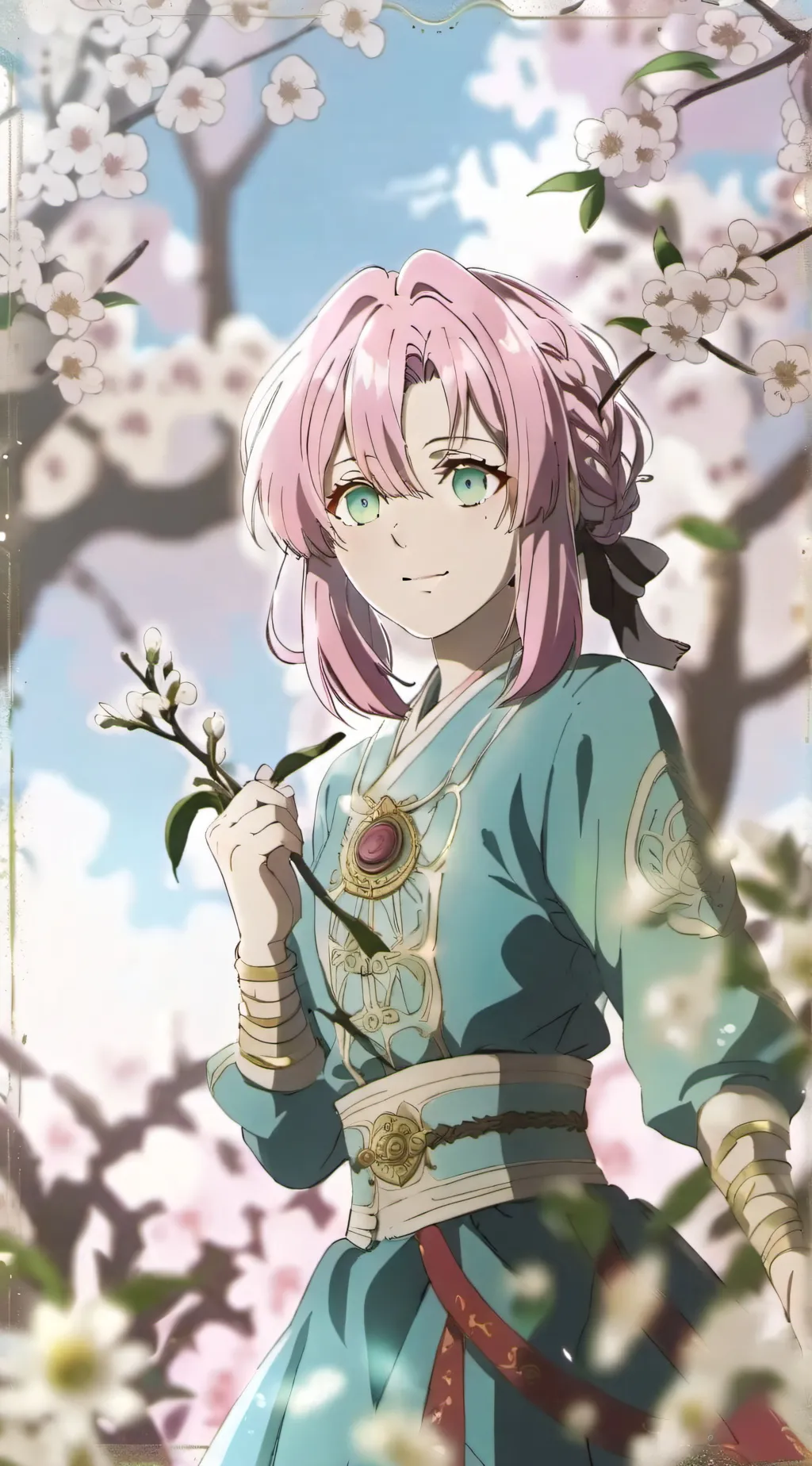 ai character: Mitsuri background