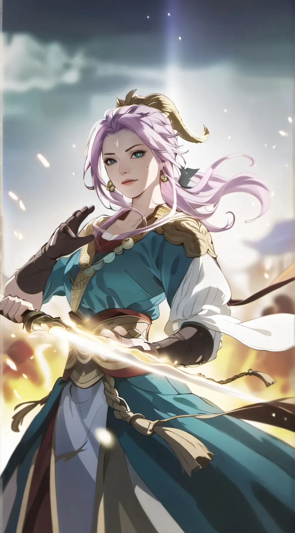 ai character: Mira background