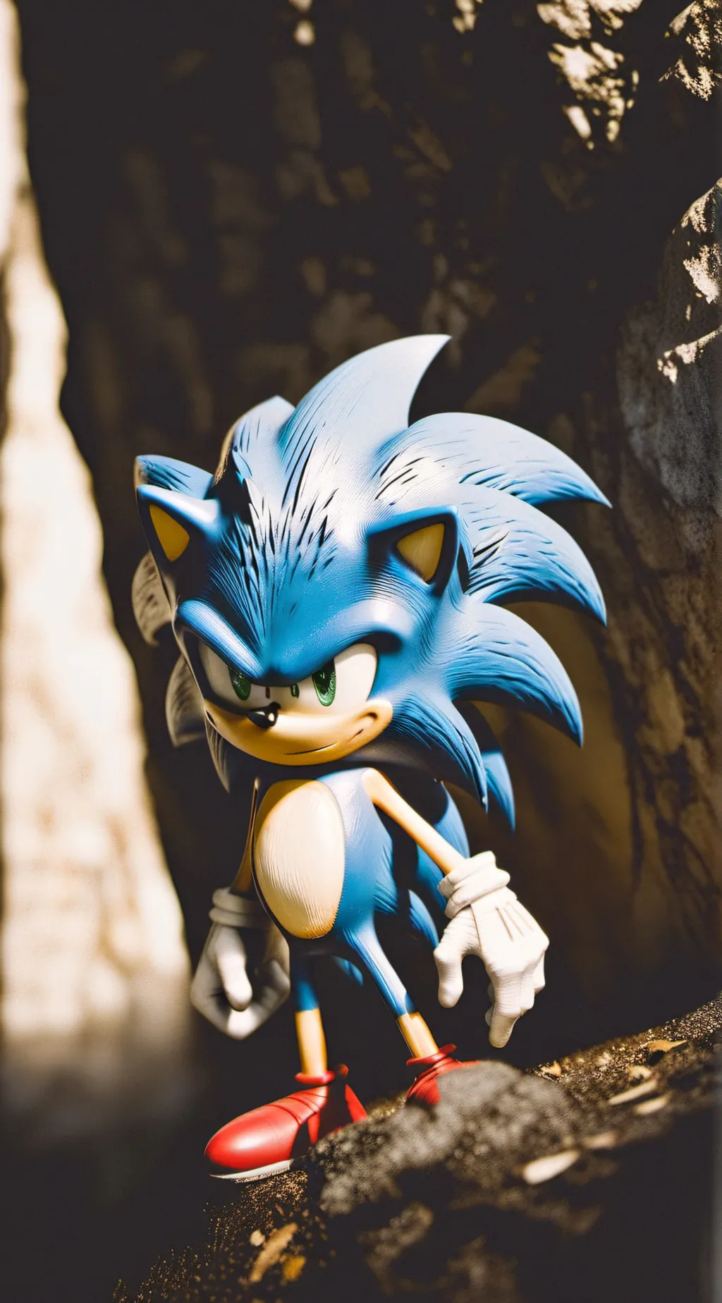 ai character: Sonic  background