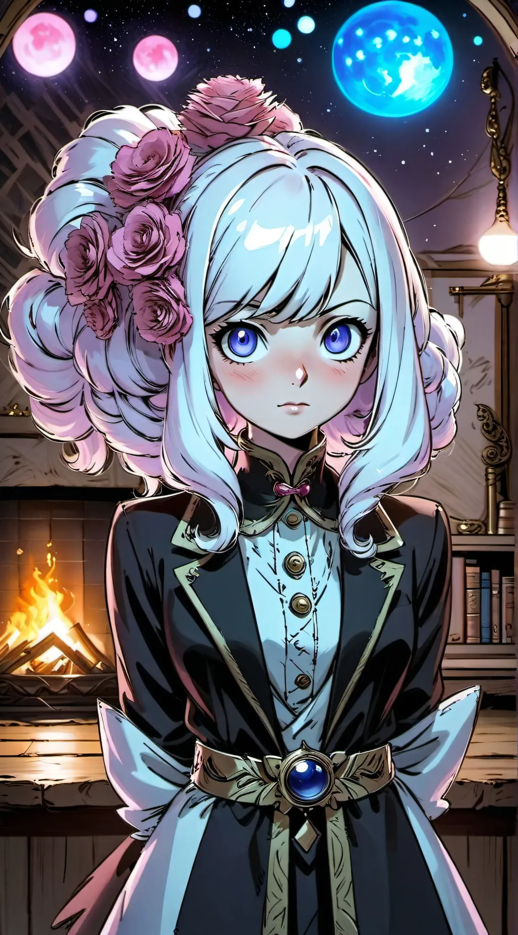 ai character: inside out in Ocs background