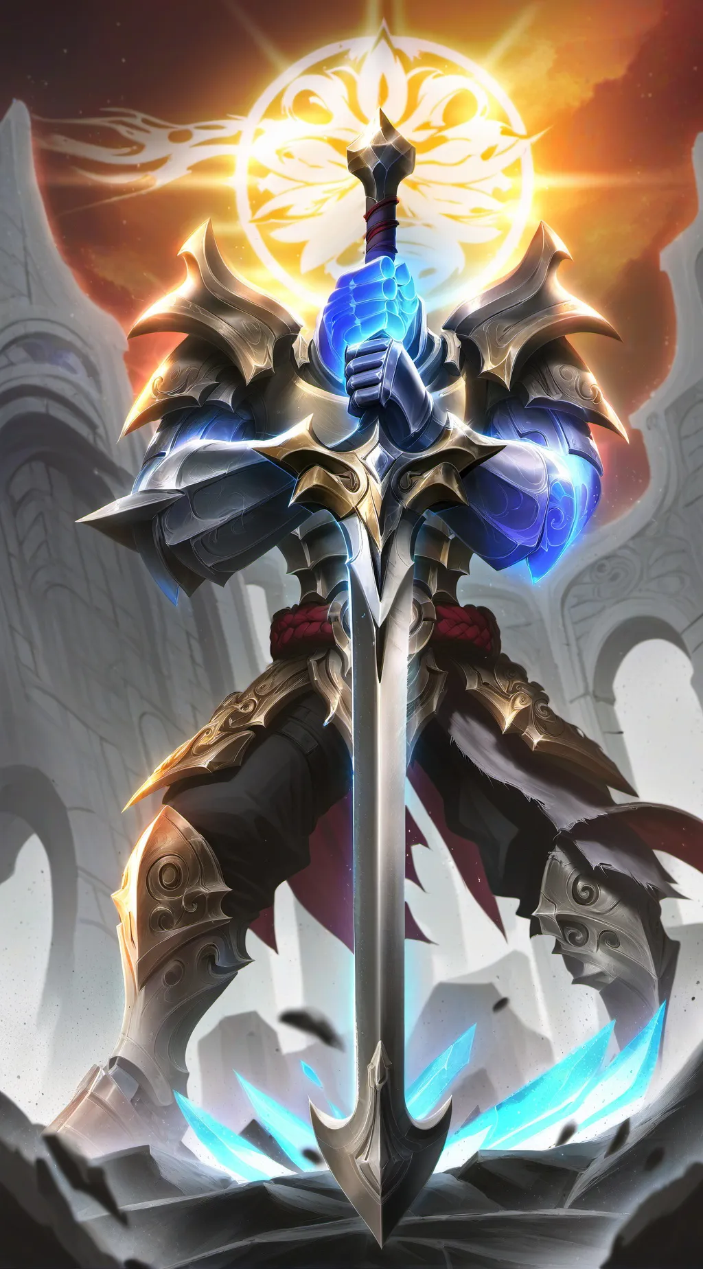 ai character: The strongest guy background