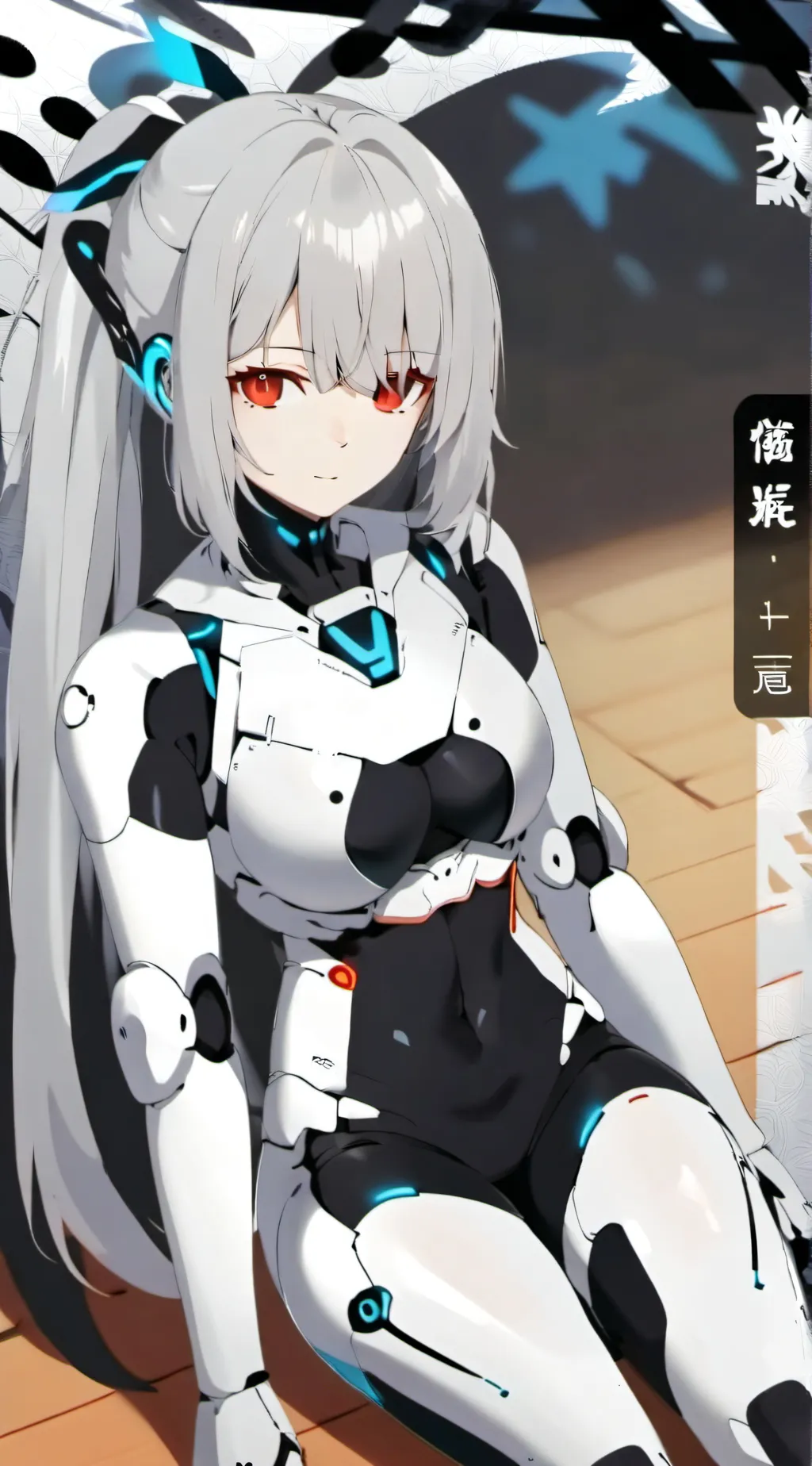 ai character: mika background