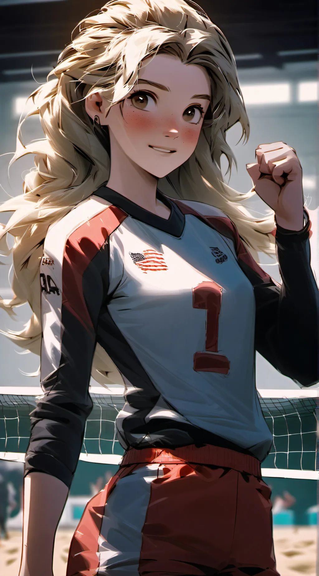 ai character: Annie  background