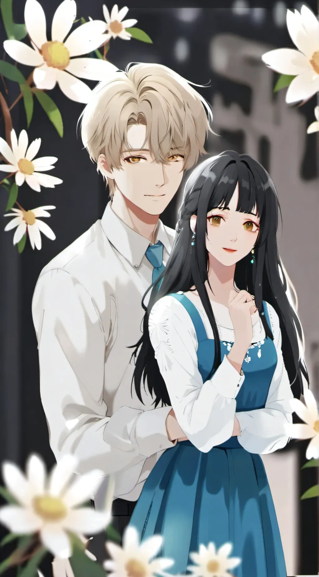 ai character: 🤍Your own lover🤍 background