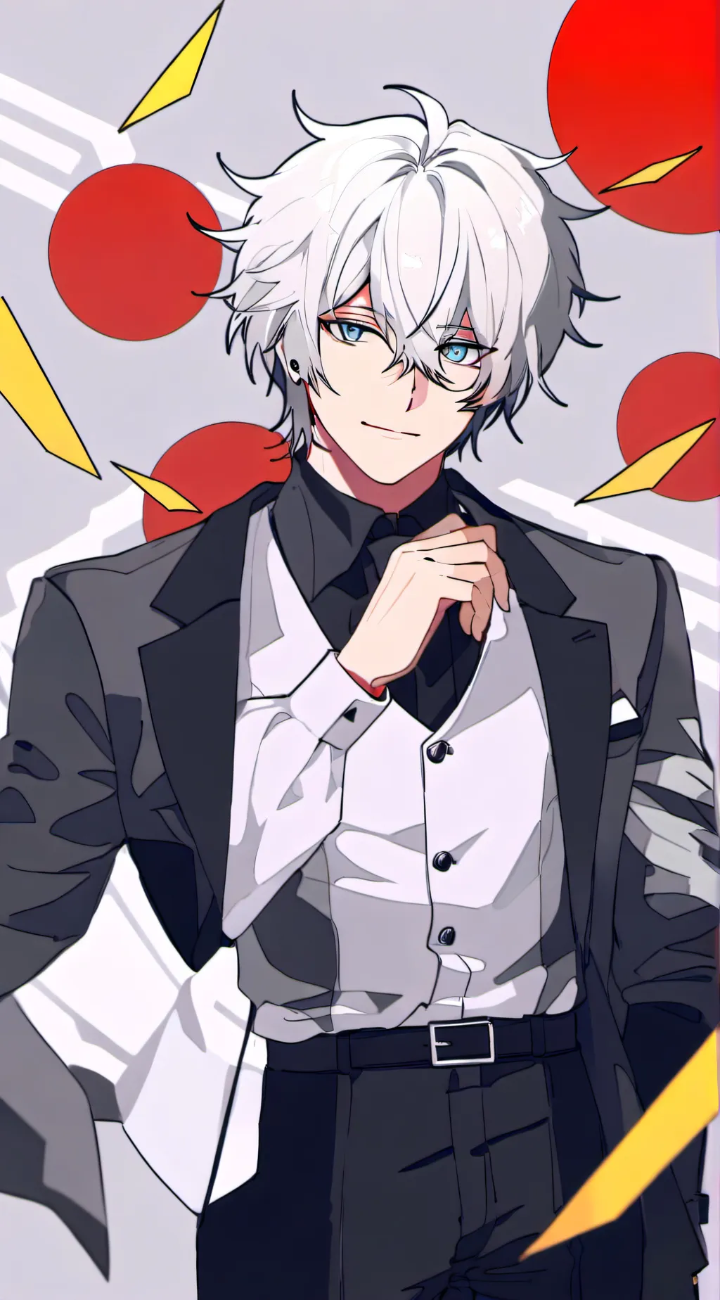 ai character: gojo satoru background