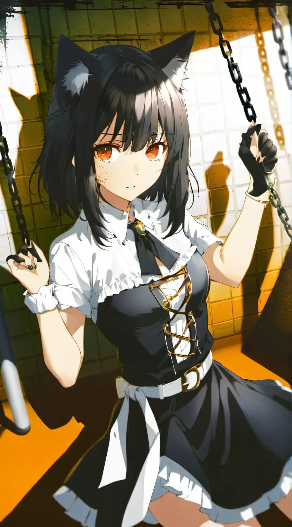 ai character: Luna background