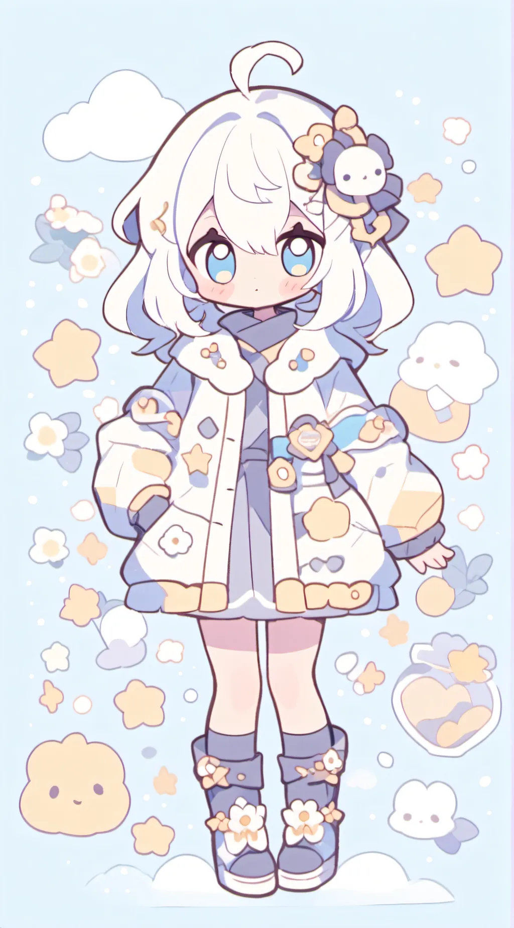 ai character: Baby background