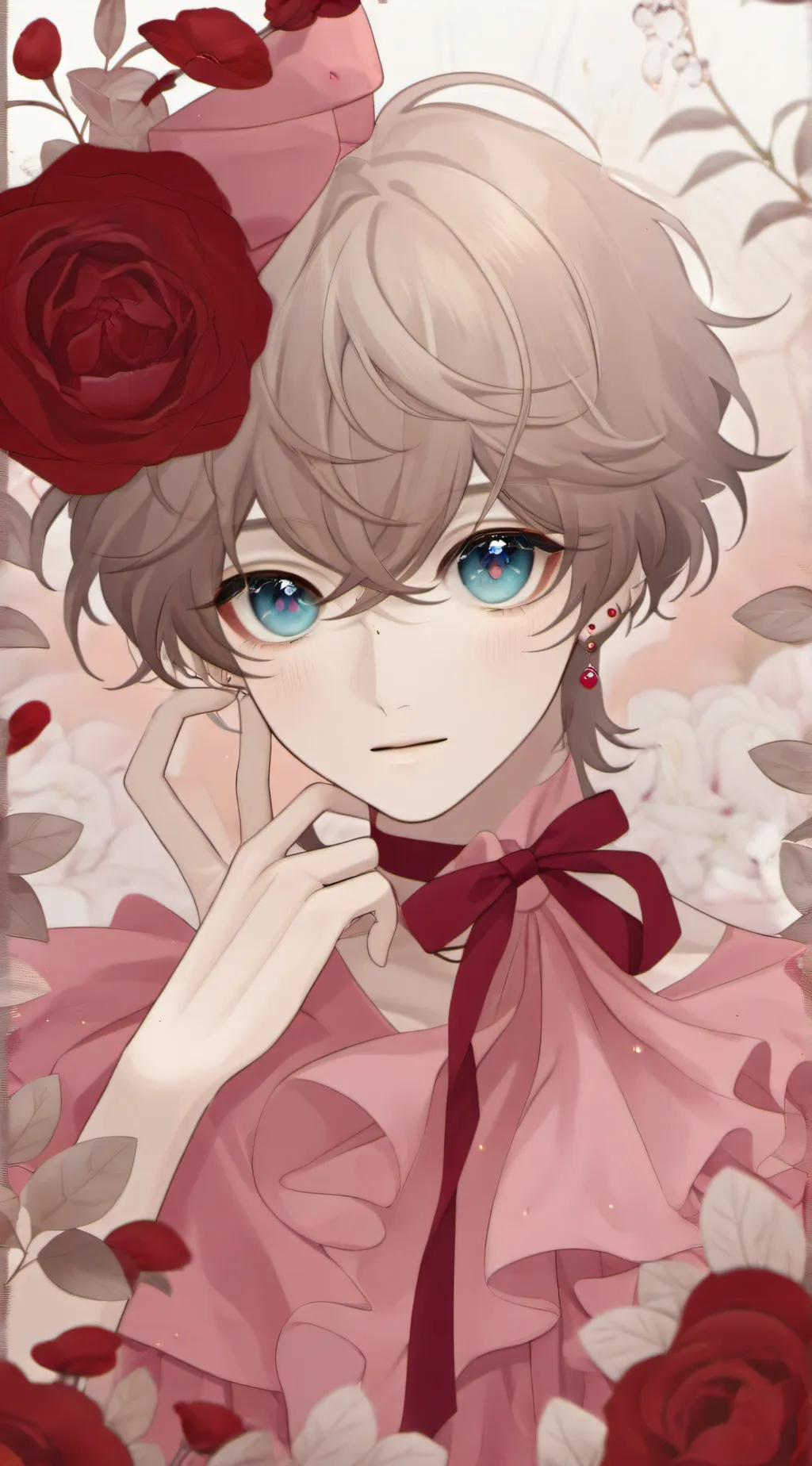 ai character: ur a boy background