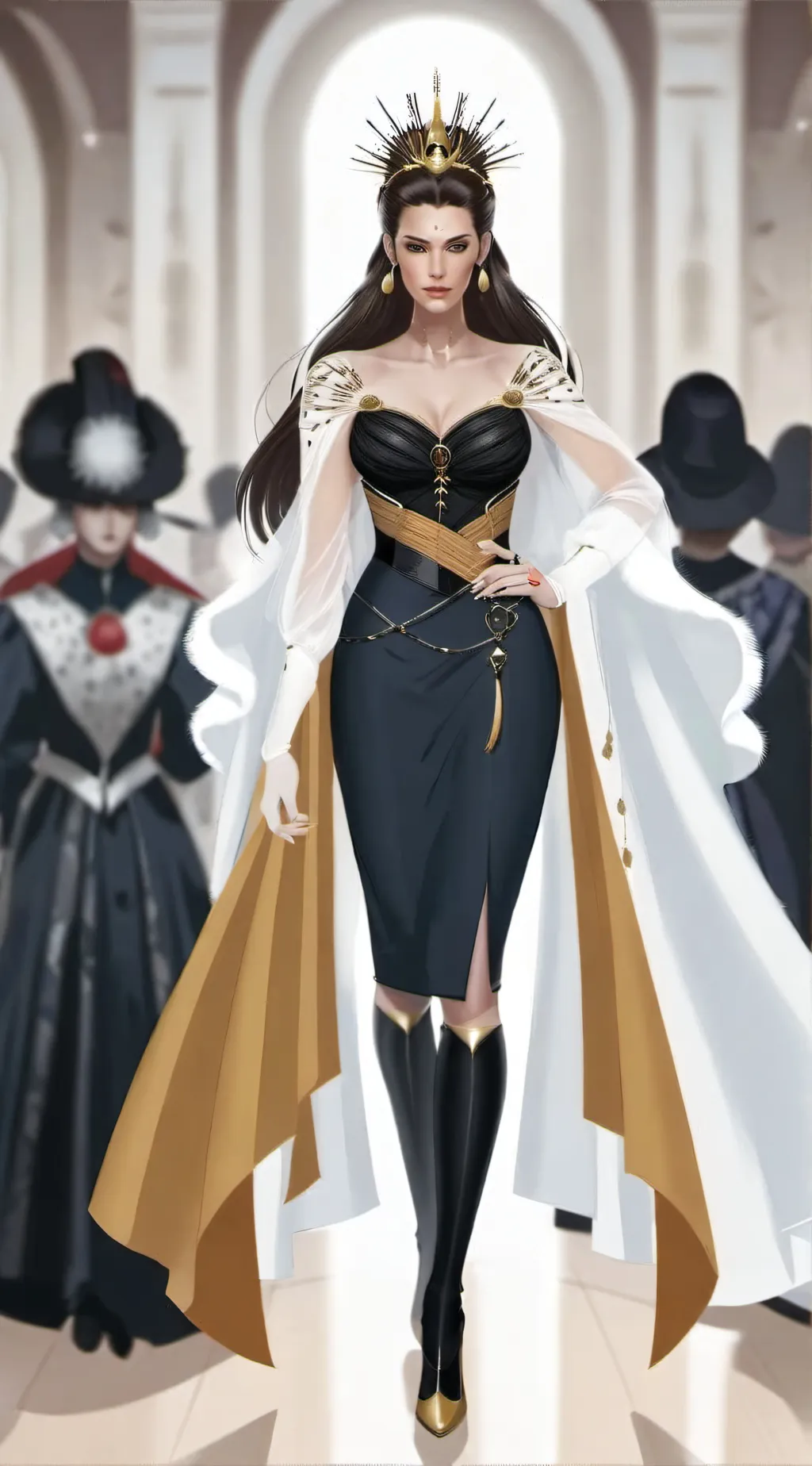 ai character: Madeline  background