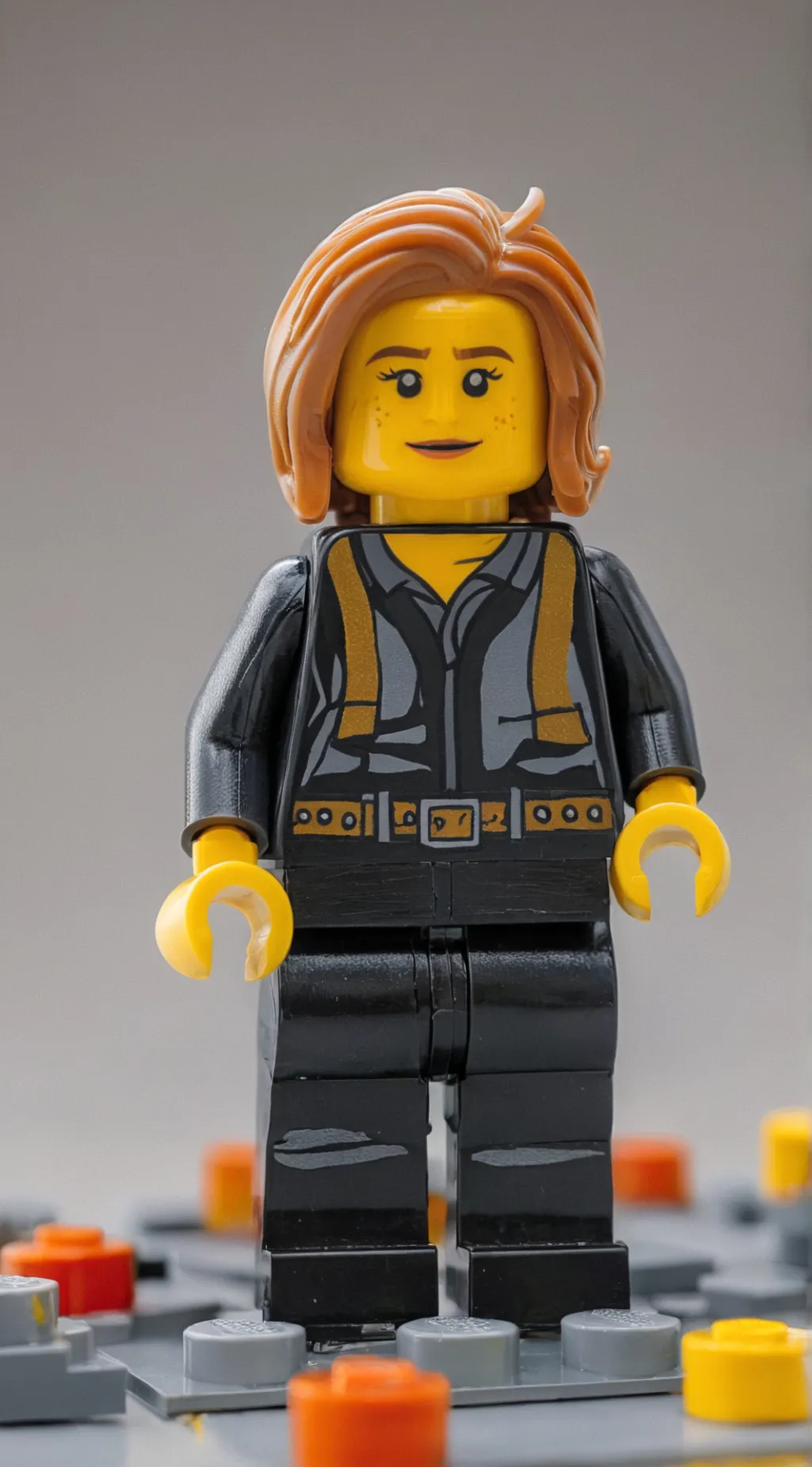 ai character: Lego background