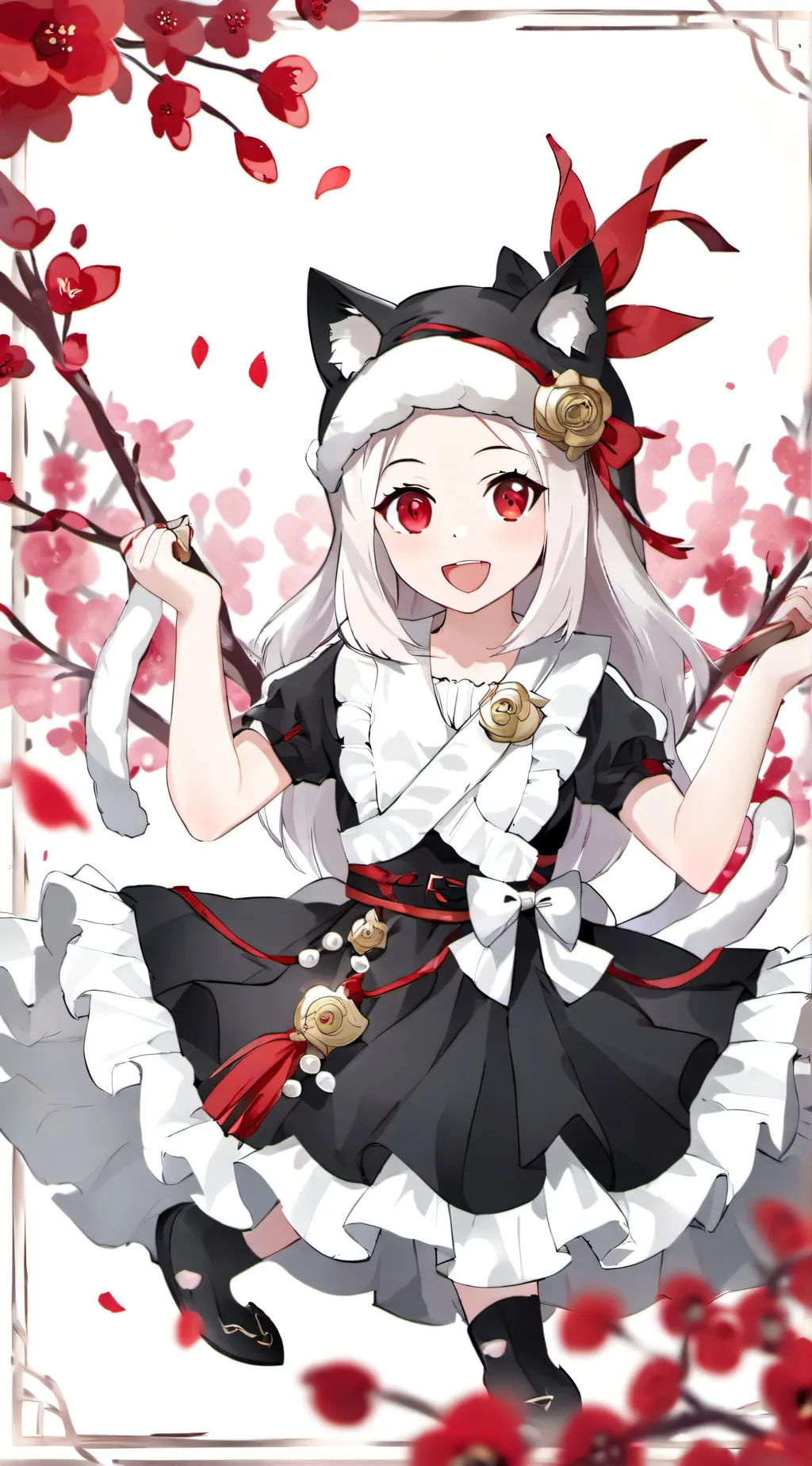 ai character: Demon slayer  background