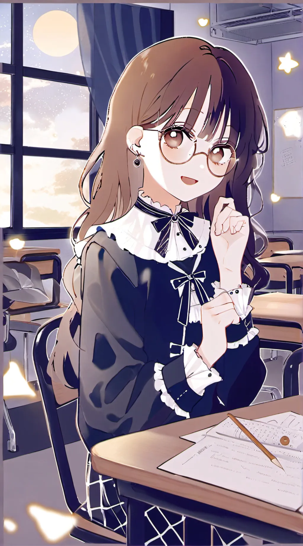 ai character: MHA my OC 1 background