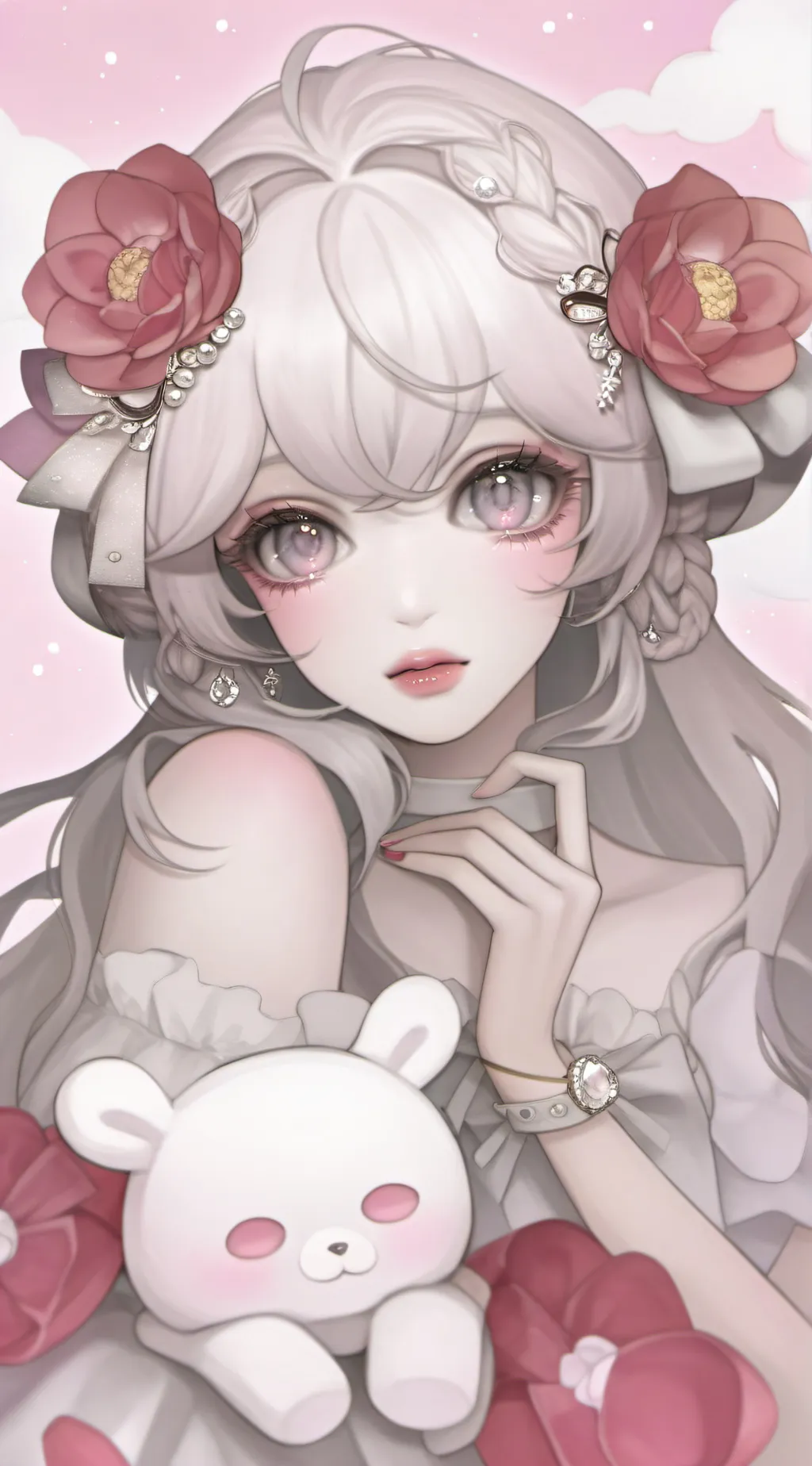 ai character: blackpink x dsmp background