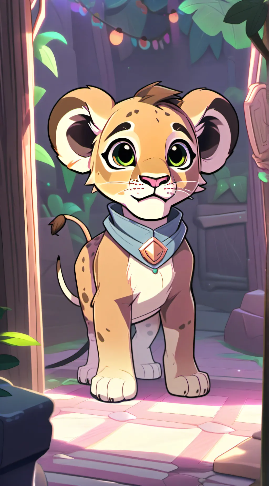 ai character: Kit Kat background