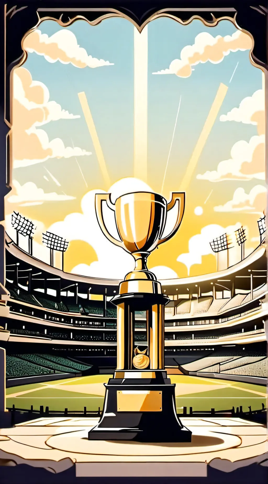 ai character: Sports festival  background