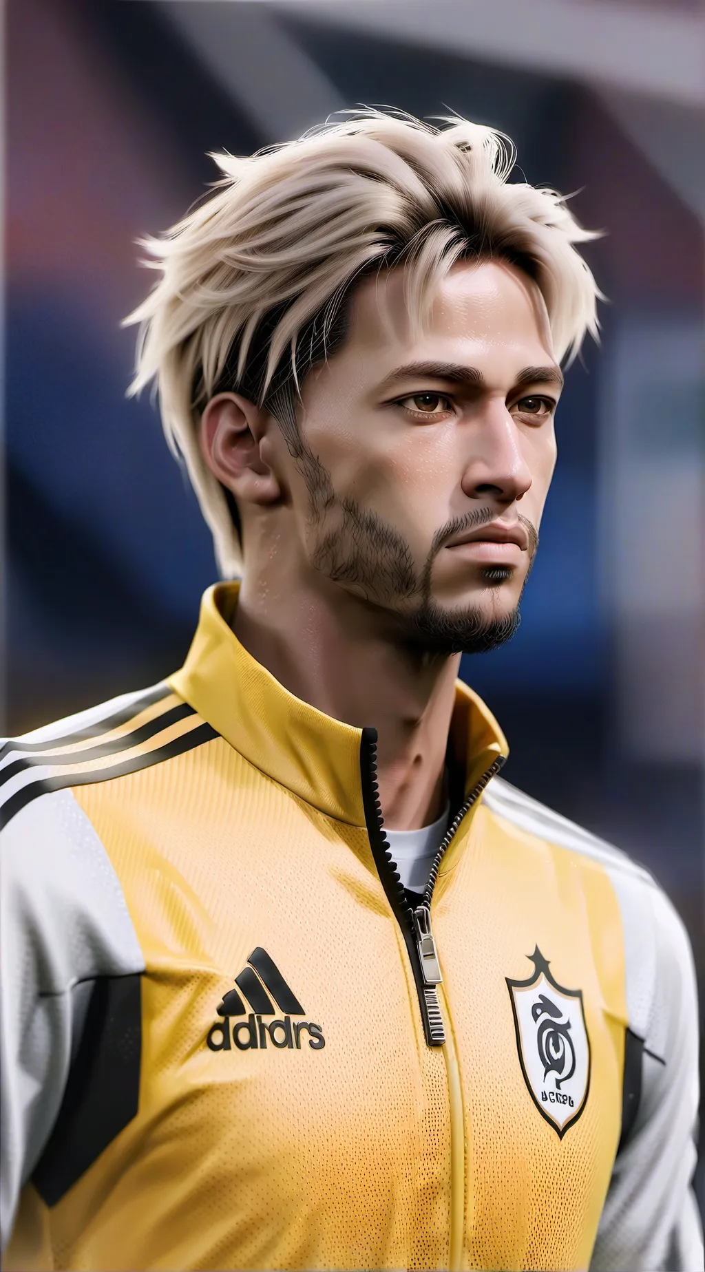 ai character: Neymar JR background