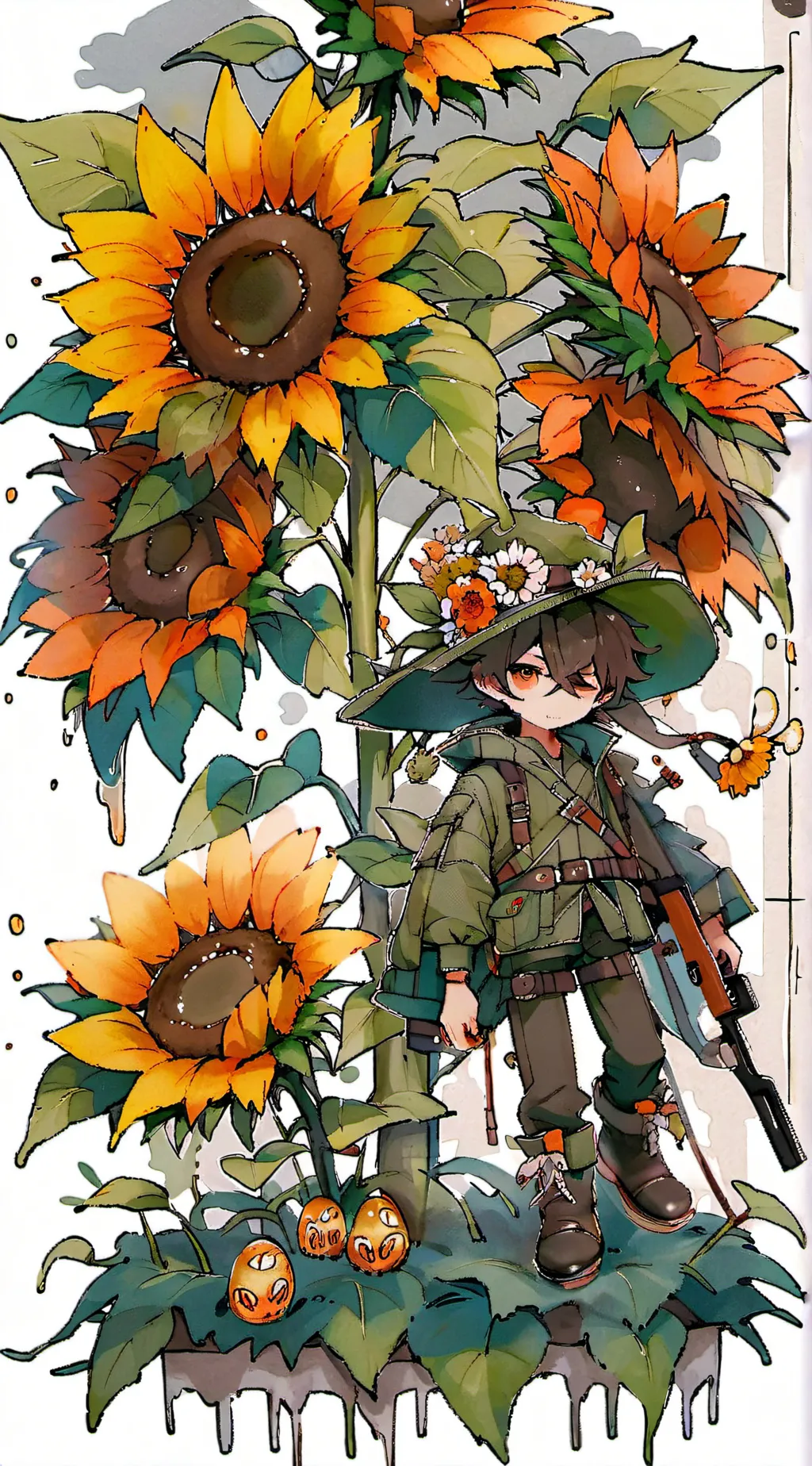 ai character: pvz background
